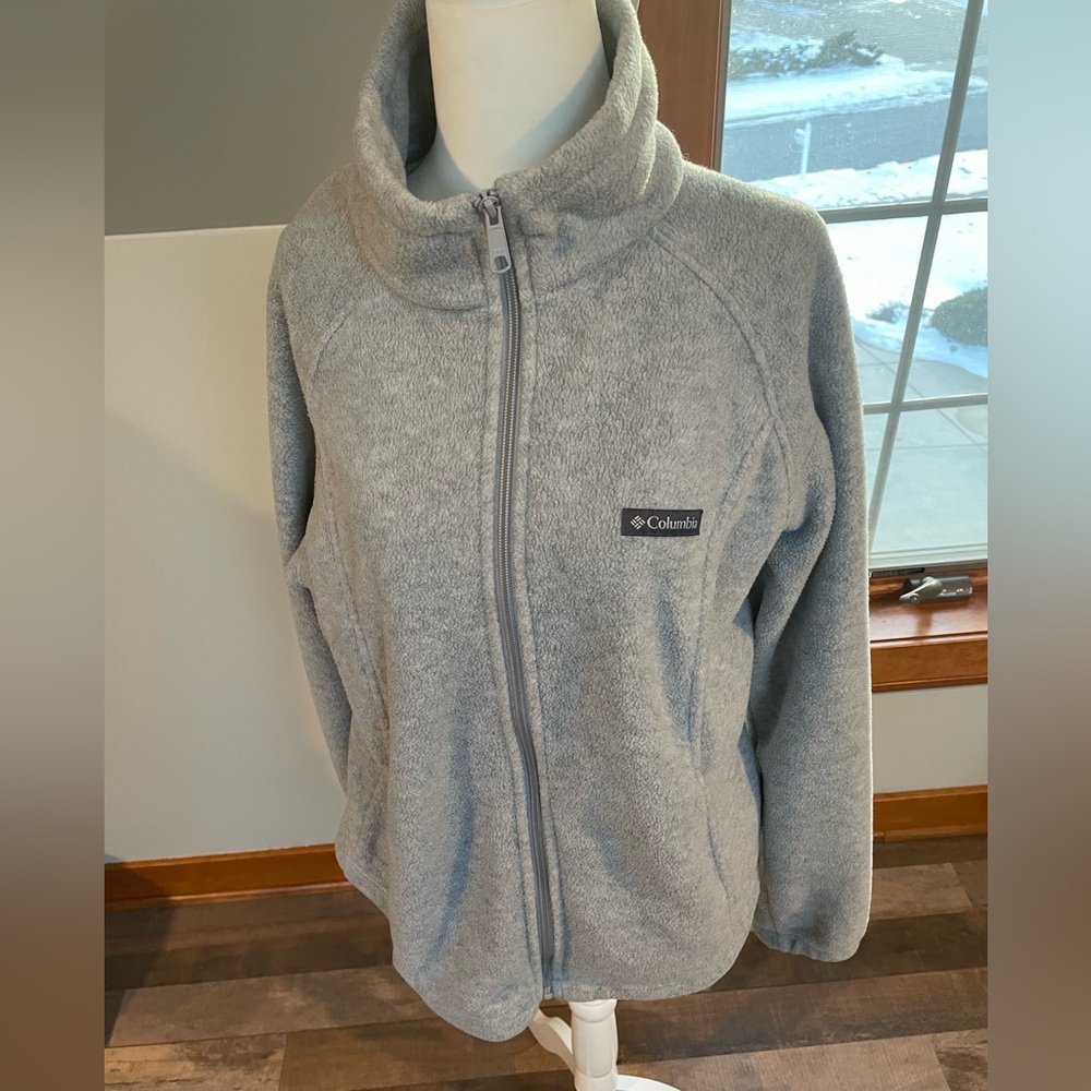 Columbia full zip fleece jacket